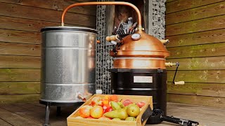 Distilleerketel Hobby voor fruit distilleren 25 en 35 liter [upl. by Yaj405]