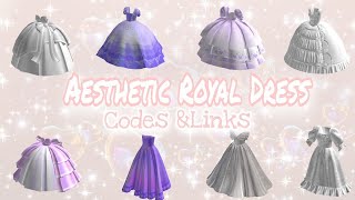 Aesthetic Royal Dress Codes  Berry Avenue Bloxburg Brookhaven Roblox  Links amp Codes [upl. by Bernj539]