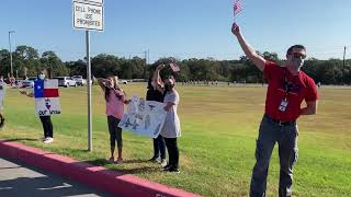 Boerne ISD Voss Middle School Veterans Day Parade 2020 [upl. by Aztinad293]