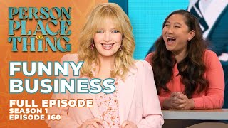 Ep 160 Funny Business  Person Place or Thing Game Show with Melissa Peterman  Full Episode [upl. by Stelmach232]