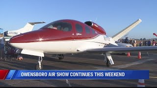 Owensboro Air Show Continues This Weekend [upl. by Arobed]