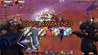 Albion Online Claps Awakened  Inheritance Guild [upl. by Dnaltiak47]