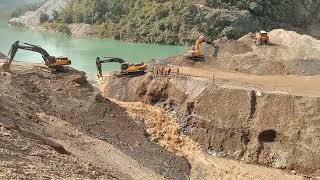 River Diversion for Dam construction 20231107civilconstruction [upl. by Morton]