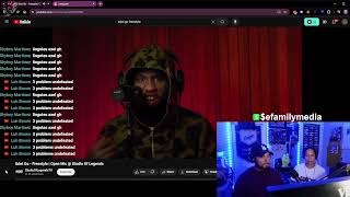 Sdot Go  Freestyle  Open Mic  Studio Of Legends eFamily Live Reaction [upl. by Iem]