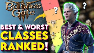 All Classes Ranked In Baldurs Gate 3  Which Baldurs Gate 3 Class Is Best [upl. by Dailey]