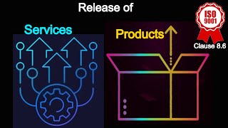 ISO 9001 clause 86  ISO 9001 RELEASE OF PRODUCTS AND SERVICES  Release of products and services [upl. by Padgett]