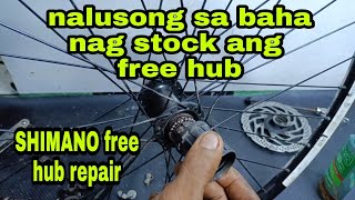 PAANO AYUSIN ANG FREE HUB NG MTBSHIMANO FREE HUB REPAIR [upl. by Ennaitak759]