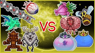 Terraria Bosses Fighting Each Other  BOSS vs BOSS Championship [upl. by Auqinal]