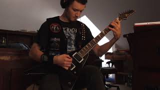 Destroyer 666  Lone Wolf Winter Guitar Cover [upl. by Supen403]