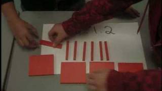 Dividing Decimals with Base Ten Blocks [upl. by Oliric]