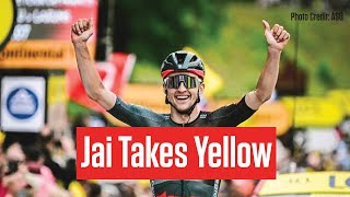 Jai Hindley Holds Off Vingegaards Attack To Win Stage 5 Of The Tour de France 2023 [upl. by Haydon]