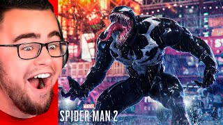 Reacting to New SPIDERMAN 2 Game Story [upl. by Aimit229]