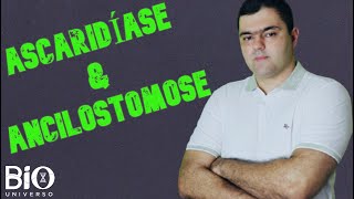 ASCARIDÍASE amp ANCILOSTOMOSE  Parasitologia  ENEM e Vestibulares [upl. by Rad914]