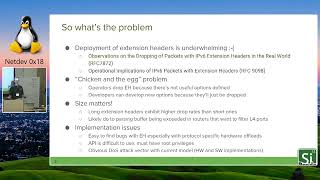 Netdev 0x18  Workshop on Extension Headers [upl. by Matthei]