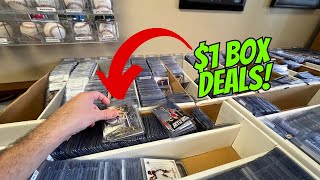 Finding Dollar Box Sports Cards to Flip on EBay and Whatnot [upl. by Annelise]