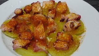 Pulpo a la Gallega [upl. by Nayt]