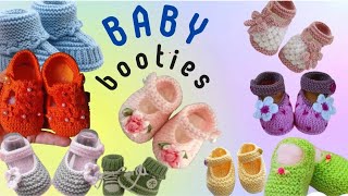 Knit the BEST Baby Booties EVER in 2024 👣 [upl. by Nabroc355]