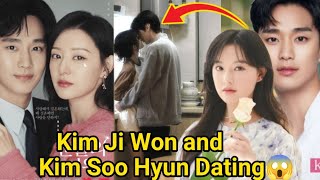 Kim Ji Won and Kim Soo Hyun Confirmed Dating Before Collaborating Together [upl. by Nuajed]