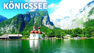 KÖNIGSSEE  die schönste Schifffahrt in Deutschland  Schönau am Königssee  St Bartholomä  Salet [upl. by Fox]