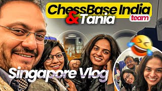 From Kolkata to Singapore  Freestyle Chess Vlog ft Tania Sachdev [upl. by Romeon]