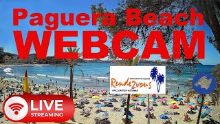 LIVE WEBCAM Playa Palmira  Rendezvous Garden Paguera 4K Mallorca baleares mallorca livestream [upl. by Innep324]