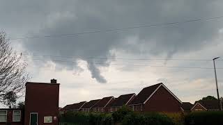 A near Tornado over Tipton UK 17052024 [upl. by Karee]