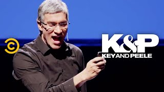 Tim Cook Loses His St at His First Apple Keynote  Key amp Peele [upl. by Elaine416]