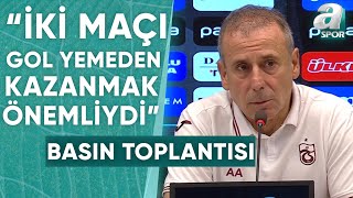 Trabzonspor 10 Ruzomberok Abdullah Avcı Maç Basın Toplantısı  A Spor  Transfer Raporu [upl. by Lebaron]