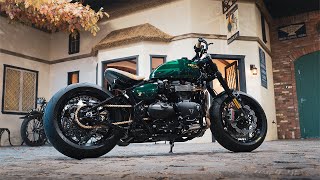 MONSTER Wide Wheel Bobber built in 10 Minutes [upl. by Publus]