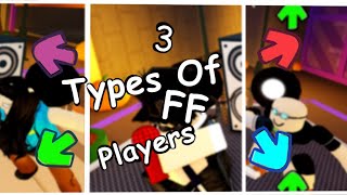 Types of Funky Friday Players UPDATED  ROBLOX  FUNKY FRIDAY [upl. by Tenaej175]