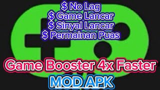 Game Booster 4X Faster Mod Apk GFX Tool amp Lag Fix ML FF PUBG Lancar Anti Lag Android iOS [upl. by Borman]