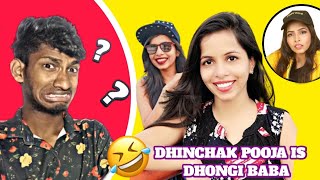 DHINCHAK POOJA AND KALA JADU ROAST  ANKITSTROKER [upl. by Ahsiekim206]