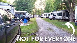 Our HONEST thoughts on CAMPGROUND LIFE  Fulltime RV [upl. by Talbert]