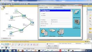 Video 8  VLAN Tutorial 6  Router Communication between VLANs spread across switches [upl. by Rebhun]