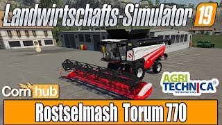 LS19 Modvorstellung  Rostselmash Torum 770  LS19 Mods [upl. by Bomke]