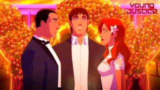 Superboy And Mgann Wedding Scene  Young Justice 4x26 Conner amp Mgann Gets Married Scene [upl. by Neirual995]