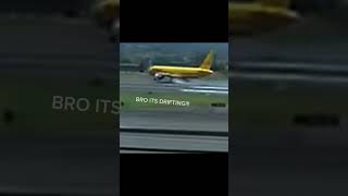 B757 edit edit boeing757 drift crash DHL cargo planelover [upl. by Olympia]