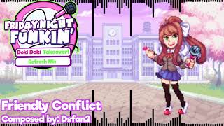 Friendly Conflict  Doki Doki Takeover Refresh Mix OST [upl. by Oicneserc]