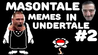 THE BATTLE WITH THE TORIEL CENA MASONTALE 2 UNDERTALE MEMES [upl. by Gnivri]