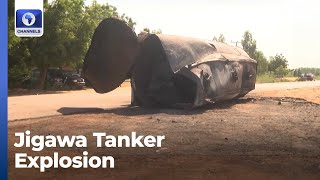 Jigawa Tanker Fire Death Toll Rises To 181 Gov Namadi [upl. by Oiraved]