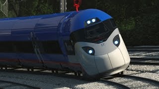 Amtraks NextGeneration of HighSpeed Rail [upl. by Kilah]