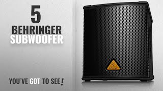 Top10 Behringer Subwoofer 2018 BEHRINGER EUROLIVE B1200DPRO [upl. by Daggna]