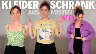 Kleiderschrank ausmisten Part 2 Ich zieh den ganzen Bums an [upl. by Medea]