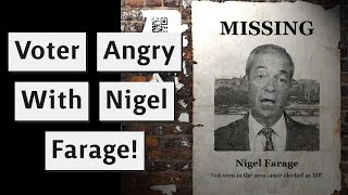 Clacton Voter Describes Her Experience With Nigel Farage MP [upl. by Kohler]