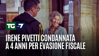 Irene Pivetti condannata a 4 anni per evasione fiscale [upl. by Ardnac]