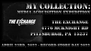 Media Procurement Expedition  April 23rd 2022  The Exchange McKnight Rd RSD 2022 June Drop [upl. by Colet]