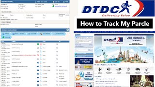 𝗗𝗧𝗗𝗖 𝗧𝗿𝗮𝗰𝗸𝗶𝗻𝗴 𝗸𝗮𝗶𝘀𝗲 𝗸𝗮𝗿𝗲 ▬ How to track dtdc courier ▬ Courier Tracking ▬ DTDC courier tracking [upl. by Assenna]