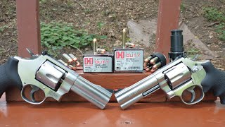 10mm VS 357 Magnum in Revolvers  Hornady Critical Duty [upl. by Lebasi]