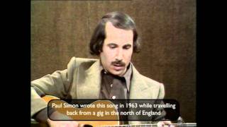 Paul Simon sings Homeward Bound live in the studio [upl. by Appolonia725]