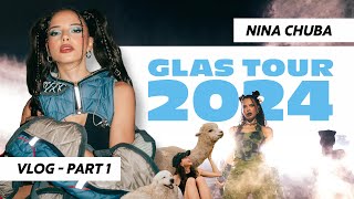 Nina Chuba auf Glas Tour 2024 Part 1 [upl. by Hazem]